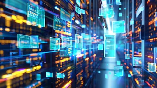 智慧園區大屏的數據圖表